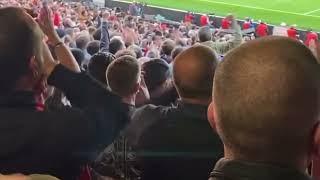 Trossard ole ole arsenal chant Arsenal vs Leicester