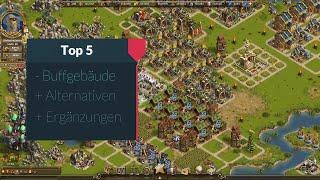 DSO - Top 5: Buffgebäude in Siedler Online