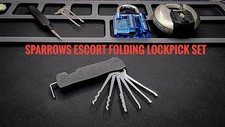 Sparrows Escort Folding Lockpick Set: The Ultimate Tool for Beginners and Intermediates | 4K