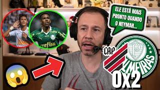 SURREAL!️ TIAGO LEIFERT ESTEVÃO ESTÁ MAIS PRONTO QUE NEYMAR QUANDO.. ATHETICO PR OX2 PALMEIRAS