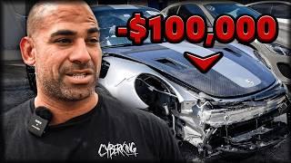 I bought a BROKEN Porsche GT3? | Day in the Life of a LUXURY Car Dealer