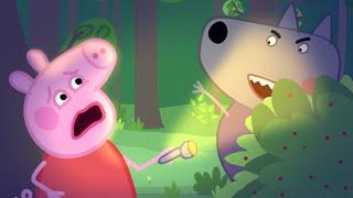 Peppa Pig does not like the forest