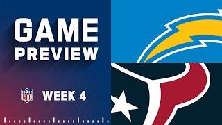 Los Angeles Chargers vs. Houston Texans Week 4 Game Preview