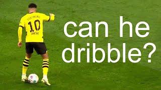 I found all of Jadon Sancho's dribble attempts...