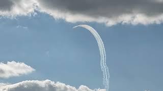 Shattered Skies over Wellingborough during Sywell Air Show 2024