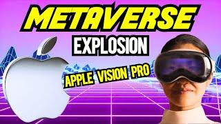 Metaverse CRYPTO coins that will EXPLODE after APPLE VR EVENT! (Apple Vision Pro)