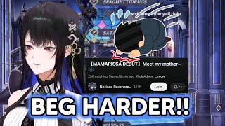 Nerissa Made 20 Thousand People Begging To Meet Her Mom【Hololive EN 】