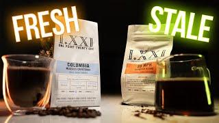 Fresh Coffee vs. Stale Coffee | Can YOU Tell the Difference?!