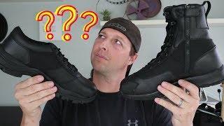 LAW ENFORCEMENT | BOOTS vs SNEAKERS DEBATE