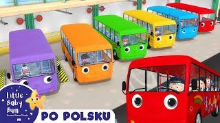 Kolorowe autobusy | Little Baby Bum po polsku | Piosenki i rymowanki dla dzieci