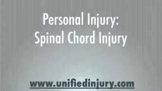 Personal Injury: Spinal Chord Injury