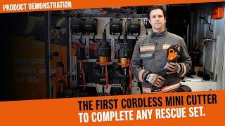 Holmatro Rescue equipment presents: The first cordless mini cutter