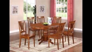 Oval Dining Table and Chairs