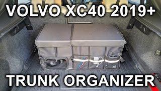 Volvo XC40 (2019-2025): Trunk Storage Box / Cargo Organizer.