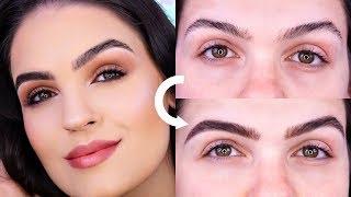 DIY AT HOME Microbladed Brows