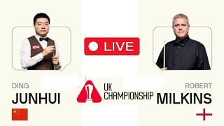 Ding junhui vs Robert Milkins | U.K  Championship 2024