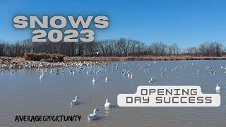 Snow Goose Water Spread. Successful Opening Day!