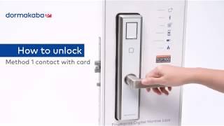 dormakaba Cloud Digital Door Lock – M Series – User Guide