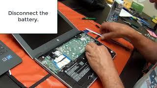 HP Chromebook 11 G7 EE Battery Replacement