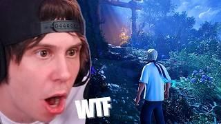 Rubius prueba su skin con gráficos máximos en fortnite