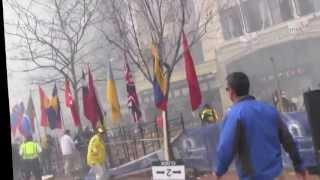 (Stabilized) Explosions at the Boston Marathon - Steve Silva's Footage