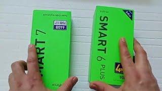 infinix smart7 vs infinix smart 6 plus : speed comparaison