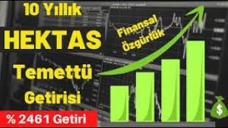 HEKTS'TA, 185X HİSSE PRİM; HEKTAŞ'IN, TEMETTÜ VE BEDELSİZ SERİSİ BAŞLATACAĞI TARİHLER AÇIKLANDIŞOK