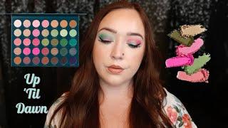 NEW Morphe 35A Up 'Til Dawn Artistry Palette | 2 Looks 1 Palette