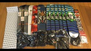 MASSIVE UNBOXING !!!   SKATEONE DISTRIBUTION