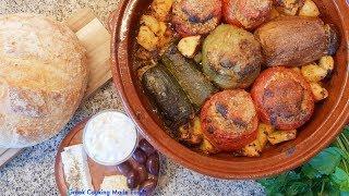 Gemista - Greek Stuffed Vegetables with Rice - Γεμιστά με Ρύζι