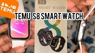 Temu smartwatch review , s8 smartwatch