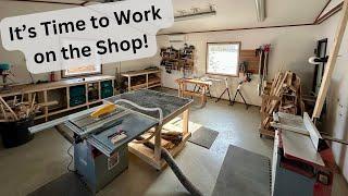 Making the Shop Better for Myself | Shop Furniture Builds, Woodcart, Tool Wall & Miter Saw Station