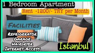 SINGLE BEDROOMS APARTMENT II STUDIO APARTMENT FOR RENT II ISTANBUL PROPERTY 2021 II TURKEY PROPERTY