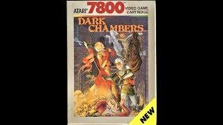 (EPISODE 1,568) RETRO GAMING: LET'S PLAY DARK CHAMBERS (ATARI 7800) 1988  @atari