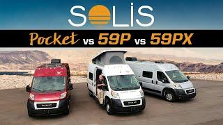 2022 Winnebago Solis Comparison | Pocket vs 59P vs 59PX