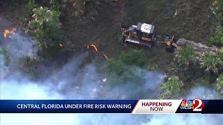 Central Florida under fire weather watch Friday