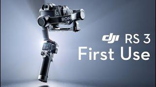 DJI RS 3｜First Use