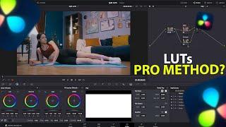 Use LUTs with the PRO method | DaVinci Resolve tutorial