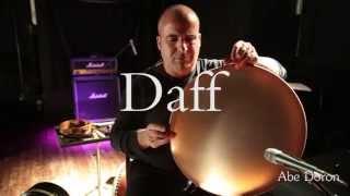 Frame Drum Basics -  Lesson by Abe Doron ( Daff / Tar Drum)