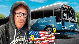 I Spent 5 DAYS on America's Longest Greyhound Bus. It Was HELL.