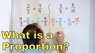 What is a Proportion in Math? Calculate & Solve Proportions & Equations - [6-3-3]