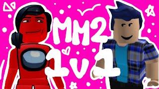 Mm2 1v1 with my BROTHER (and my friend)