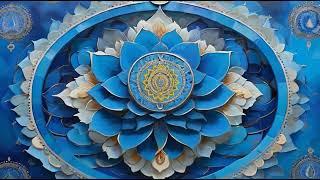 Healing Vishuddha Chakra Throat Chakra Activation Light Blue Chakra Reiki Yoga Meditation Music