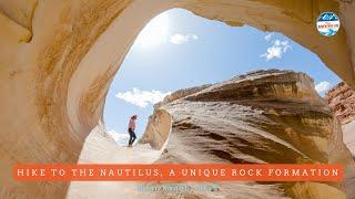 Hike to The Nautilus, a Unique Rock Formation Near Kanab, Utah