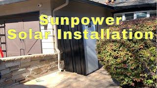 Sunpower residential solar panel installation in San Mateo, California!  #solarenergy