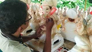 Making of ganpati 2020| Sarvang sundar| Ansh naik|margao goa .