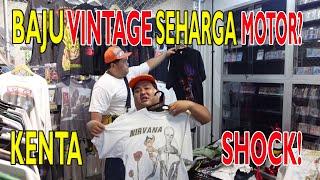 DIBIKIN SHOCKDATANGI EVENT VINTAGE, KENTA TEMUI BAJU SEHARGA MOTOR⁉️