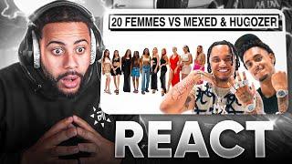 JE REACT A 20 FEMMES VS 2 INFLUENCEURS (y'a du niveau)