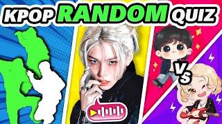 ⭐️ ULTIMATE RANDOM KPOP QUIZ  RANDOM Rules Challenge  | KPOP QUIZ 2025