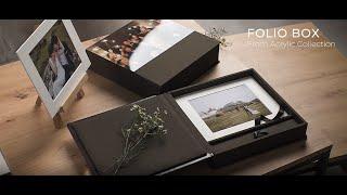 Folio Box with Acrylic Cover - for photographers by nPhoto